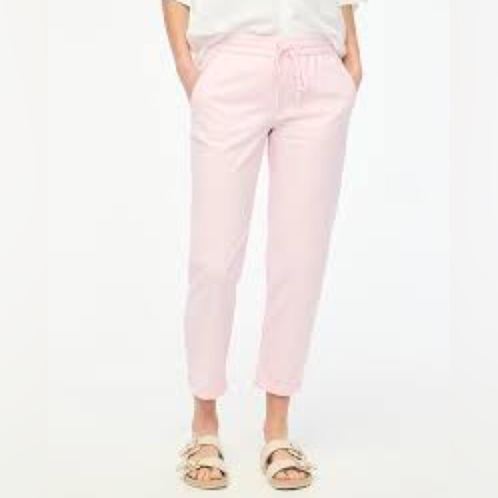NWT J. Crew Seersucker Linen Pants